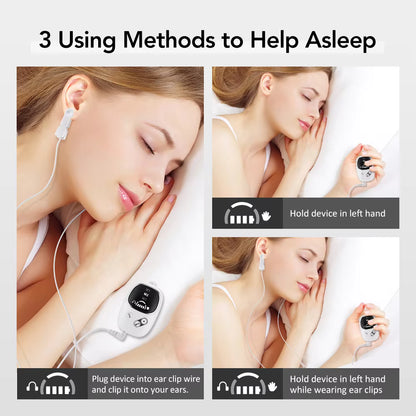 CES Smart Sleep Aid Ear Clip – Microcurrent Anxiety & Insomnia Relief Device